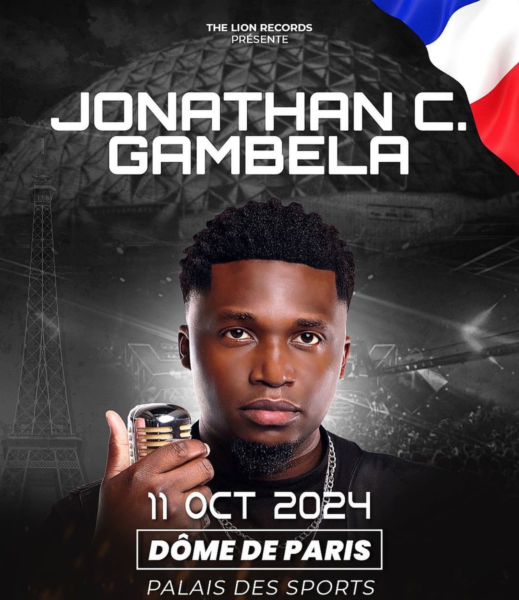 🚨 C'est UN JOUR NOUVEAU pour l'artiste #JonathanGambela qui va se produire ce soir pour la première fois sur la scène du <a href="/Dome_de_Paris/">DÔME de Paris</a> (Palais des Sports) 💯🔥

Ouverture des portes : 18H30 ✅

<a href="/TheLionRecords_/">The Lion Records</a> 

#LaGrandeCauserie #LGC 🎵🚨