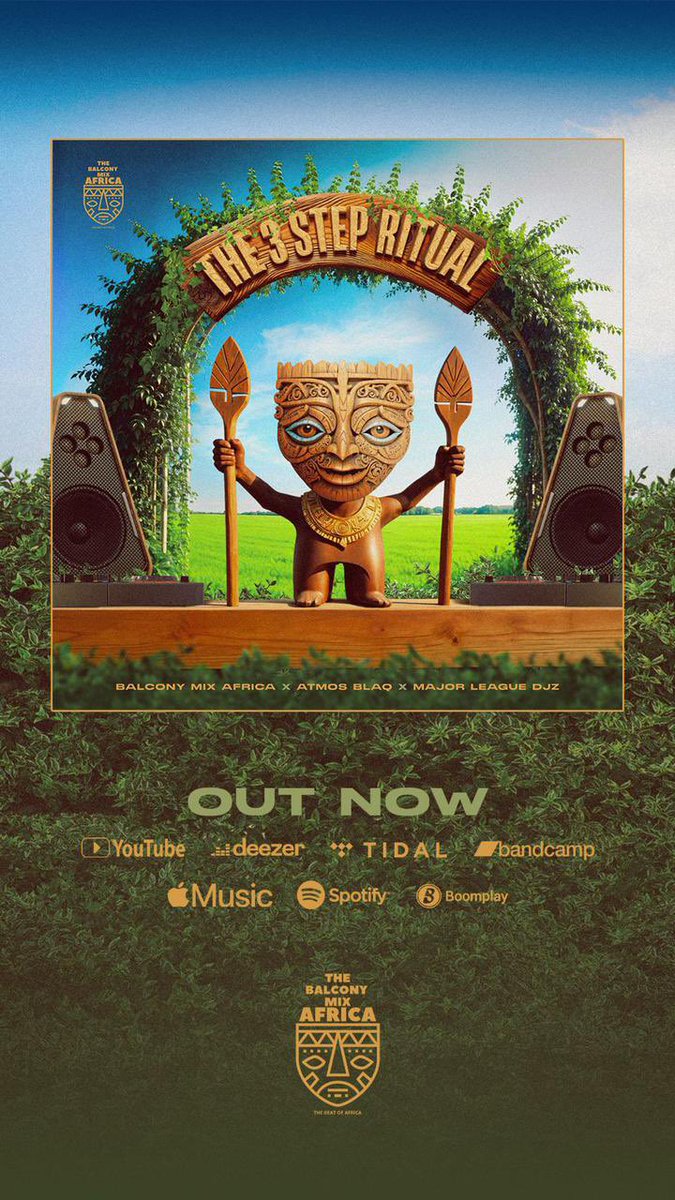 Phindile_Rsa's tweet photo. Stream #The3StepRitual now! 📱 Balcony Mix Africa's latest track is unstoppable! 💪 @Thebalconymix @MajorLeagueDjz @AtmosBlaq

🔗 https://t.co/FKCRLZQlzy https://t.co/oe4U8hlX3D