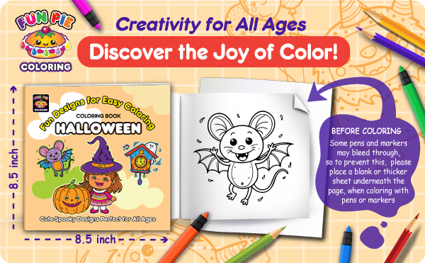 sofiartmedia's tweet image. 🎨 Excited to share the banners I designed for the Fun Pie store on Amazon, featuring Halloween-themed coloring books!
🕷️ Dive into some spooky creativity! Check them out here: “Halloween” Coloring Book amzn.to/3zCkLNa 🎃
#GraphicDesign #FunPie #Halloween #ColoringBooks