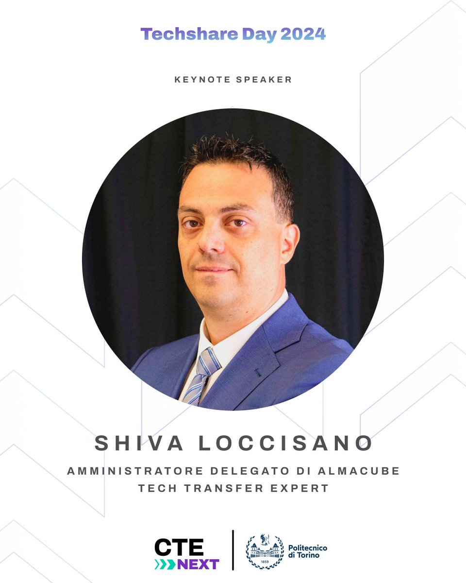 TorinoCityLab's tweet image. 🌟Torna il #techshareday di #CTENext e @poliTOnews con un keynote speech d&apos;eccezione! 🌟
🎙️@shivaloccisano 

Stay tuned per scoprire i prossimi speaker

Iscriviti all&apos;evento! ➡ lnkd.in/eeaHKRQi

#TCLecosistema #events #techtransfer #innovazione #ricerca