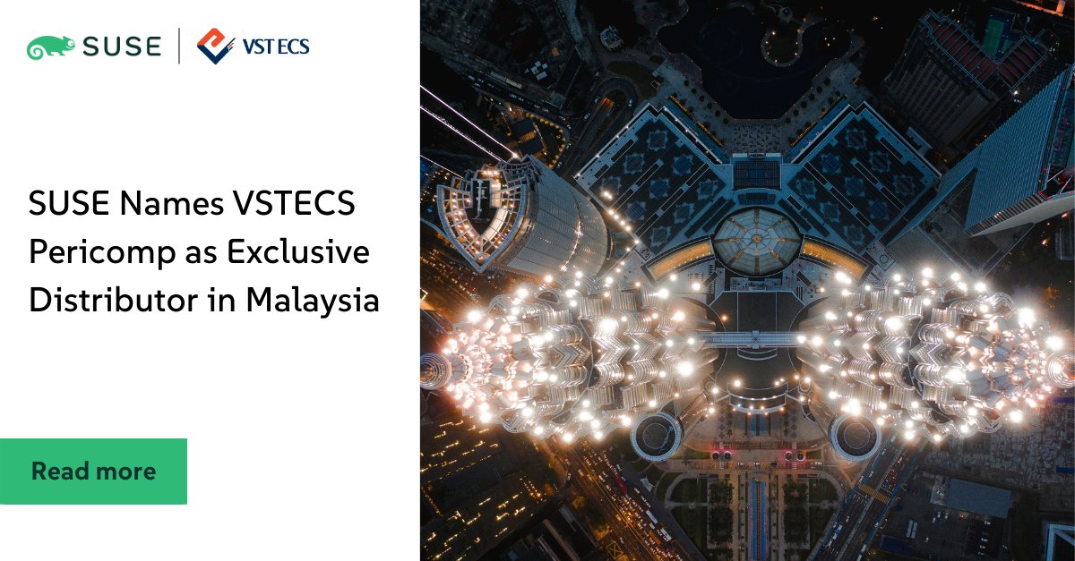 📣Malaysia is emerging as a data center powerhouse in SE Asia. We're delighted to partner with industry leader VSTEC Pericomp to deliver #opensource and #cloudnative solutions as #Malaysia continues driving forward to achieve industry 4.0 goals. ✅Read on: okt.to/XItdnB