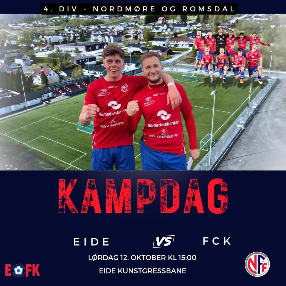 Årets siste hjemmekamp i morra lør mot gutta fra Baillbyen!