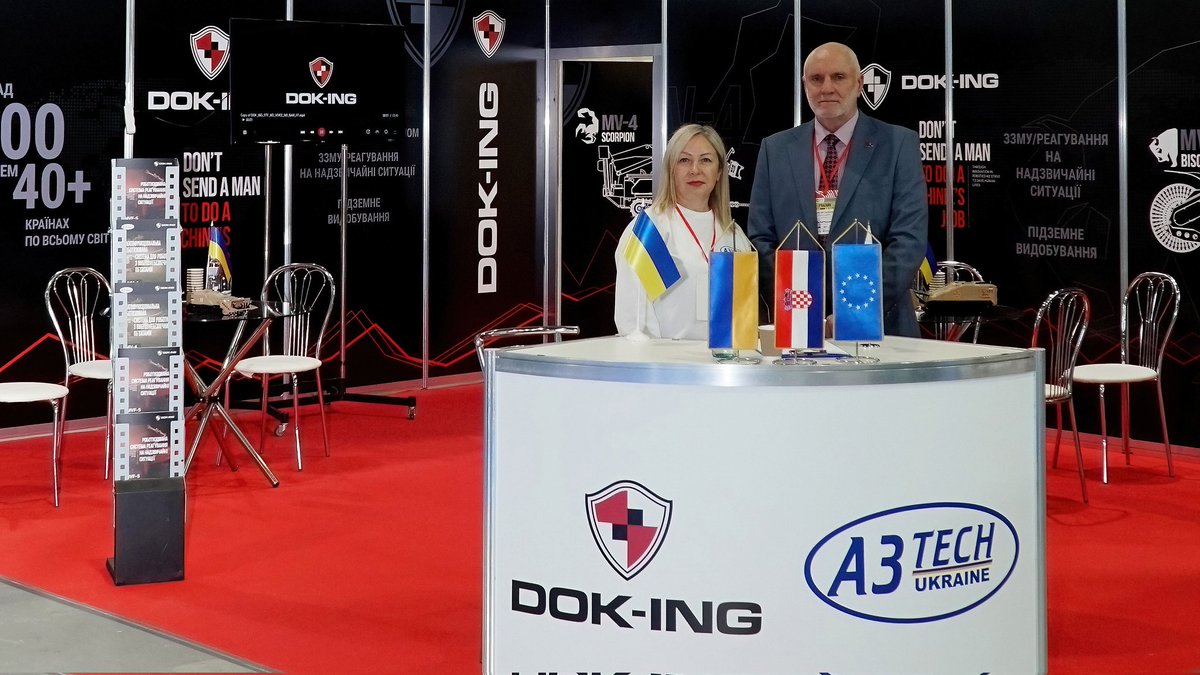 DOKING_Ltd's tweet photo. @DOKING_Ltd, with its local partner in #Ukraine A3Tech, made a powerful impression at the #Security 2.0 expo. #DOKING showcased its state-of-the-art MV-4 #roboticsystem, with the live #demonstration of MV-10 robotic system on the second day.
Read more:https://t.co/9OjbQLDA61 https://t.co/WG6x8VU9bZ