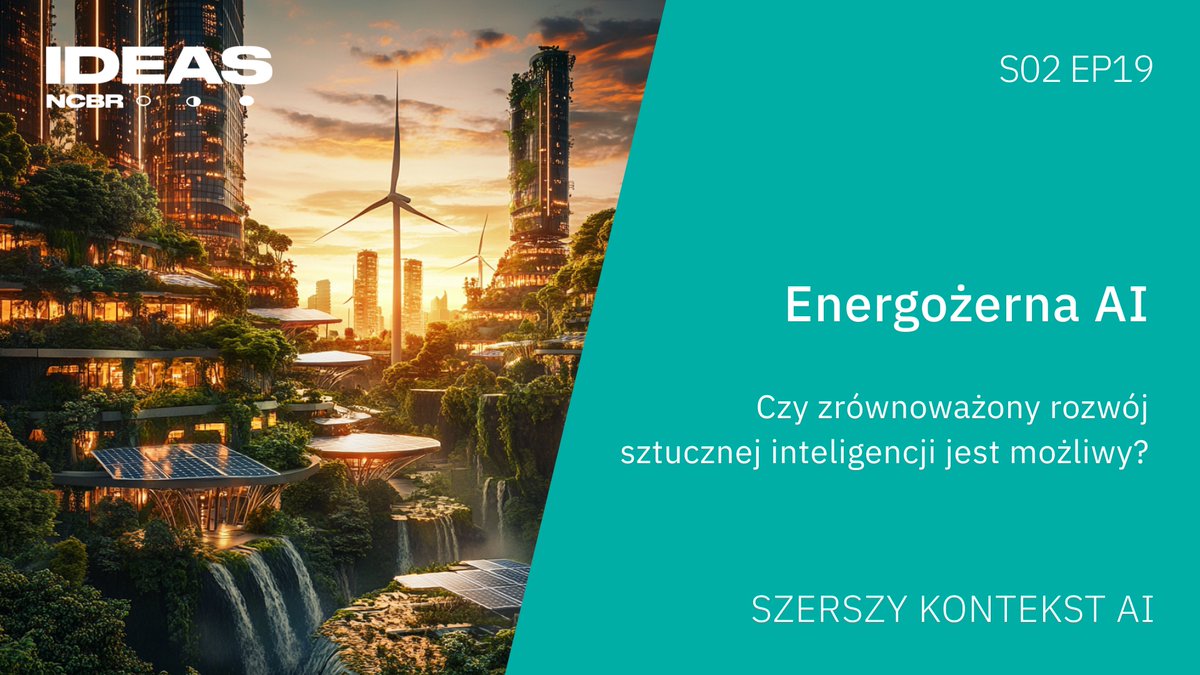 ⚡️1 zapytanie w ChatGPT potrzebuje ok. 10 razy więcej prądu niż 1 wyszukiwanie w Google.🪫Jakim wyzwaniem będzie już wkrótce zasilanie AI?
🎙️W #SzerszyKontekstAI rozmawiamy z prof. <a href="/tomasztrzcinsk1/">Tomasz Trzcinski</a> i <a href="/MarekMagrys/">Marek Magrys</a> (<a href="/AGH_Krakow/">AGH Kraków</a>, <a href="/EuroCC_Poland/">EuroCC_Poland</a>) ▶️ youtube.com/watch?v=mENwlp…