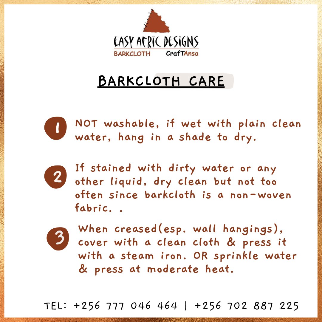 Easy Afric Designs Barkcloth tweet media