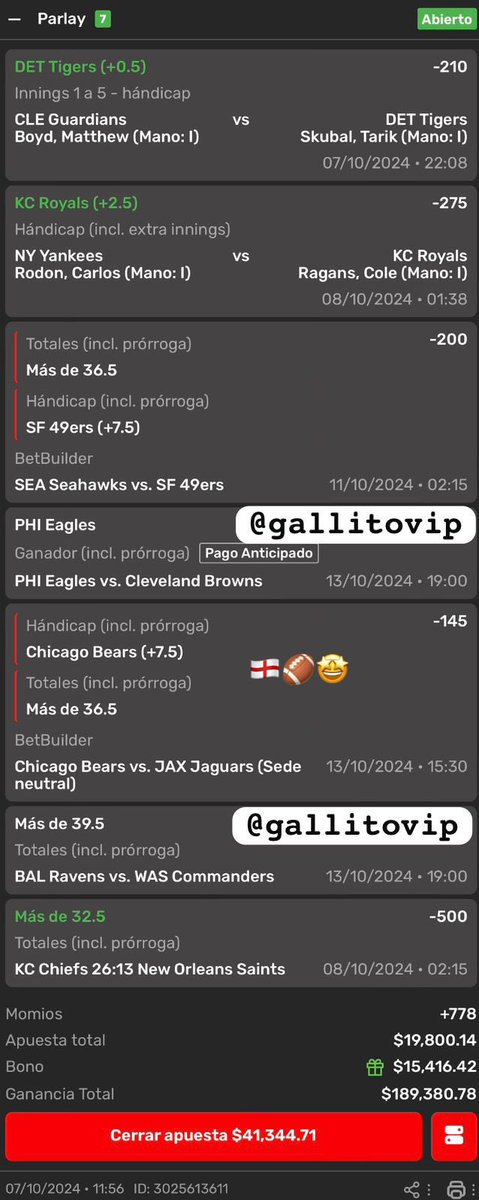 Gallito🐓(Apuestas) tweet media