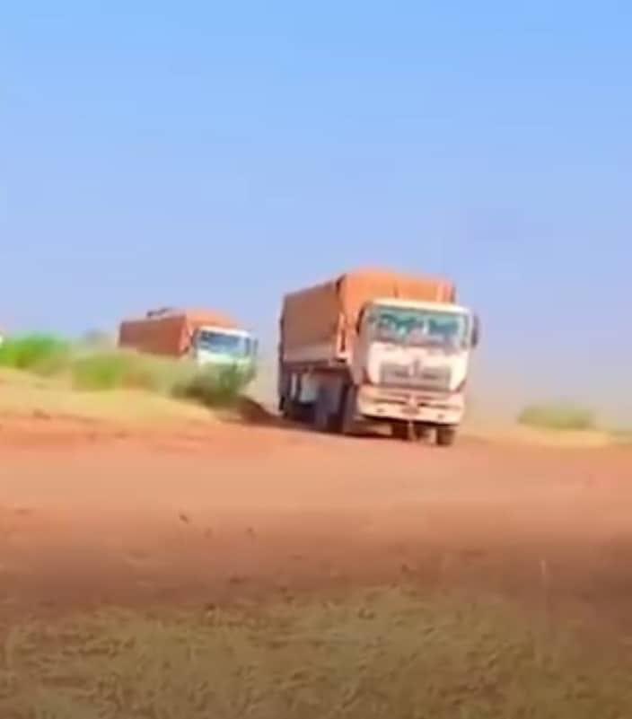 DarfurPost's tweet image. بعد انقطاع دام طويلا.. رتل شاحنات محملة بالبضائع تصل إلى الدويم بولاية  النيل الأبيض.

#دارفور_بوست