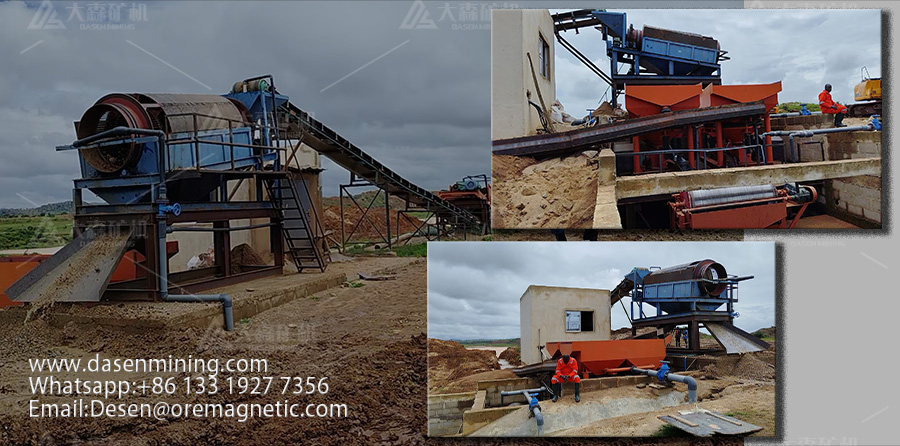 DesenXi's tweet image. Boost your mining efficiency with our Trommel Screen! Designed for alluvial gold, tungsten, tin, tantalum, and niobium ore, it effectively screens big waste stones with concentrate. See it in action with our Nigerian customer! 

dasenmining.com/product/integr…
#OreScreening #Innovation