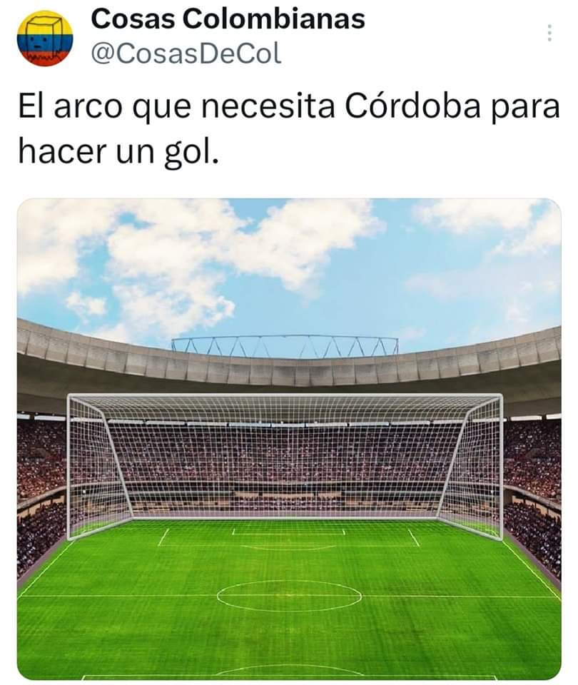 libardotv's tweet photo. El arco para Córdoba #ESPNF90Colombia https://t.co/whVz1LwWia