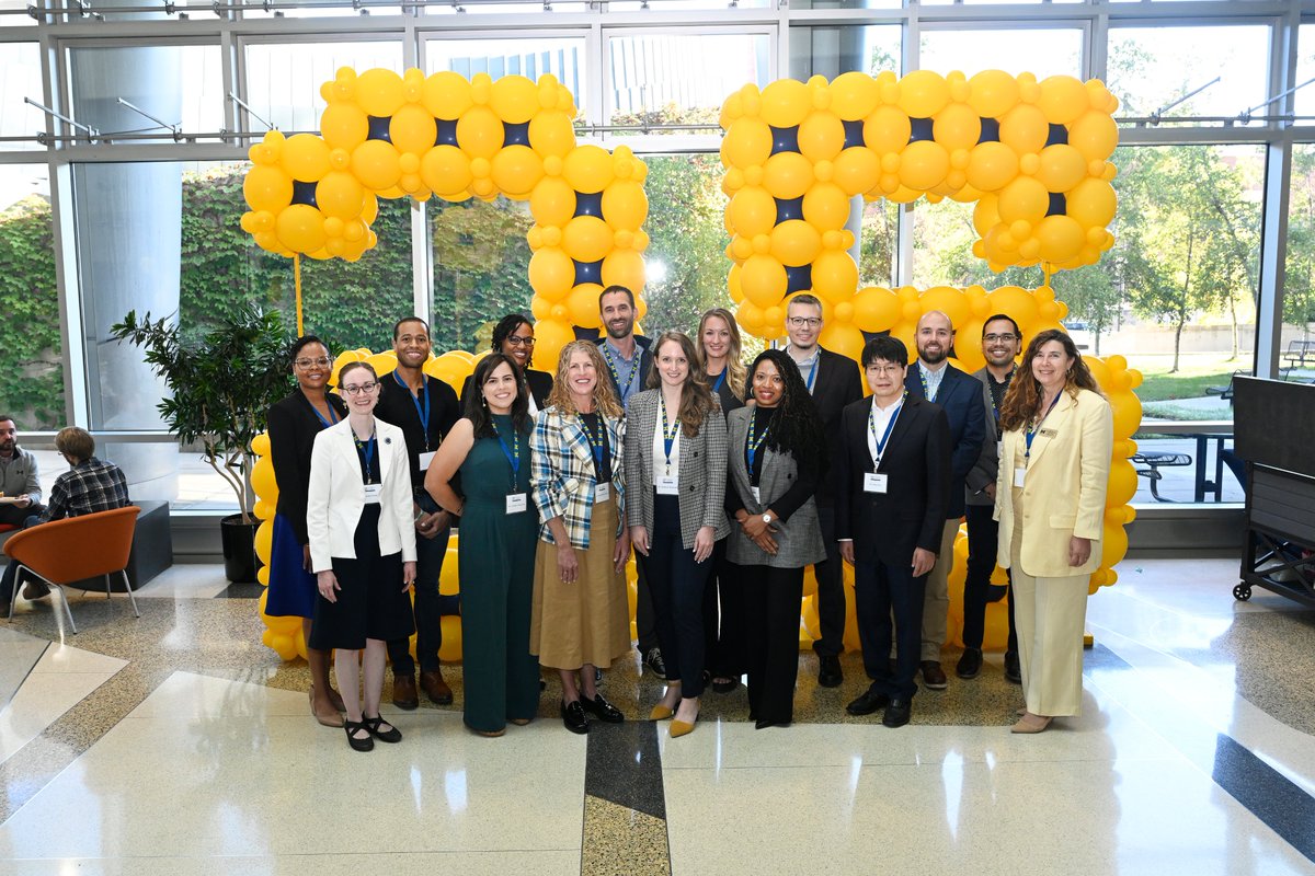 shenbaba's tweet photo. Michigan is a powerhouse for biomedical research, and the PIBS PhD program is truly exceptional. It was inspiring to see how PIBS alumni have gone on to achieve remarkable success. I felt humbled to represent my department at the 25th anniversary celebration. #GoBlue https://t.co/tOho1OVHp6