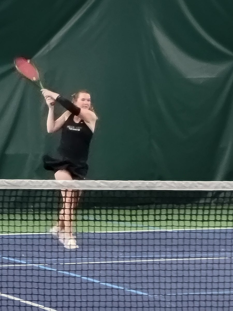 EGF_Tennis's tweet photo. Played extremely well today but came up a bit short to trf at sections. Lost 3-4. Three matches went three sets. Probably the best top to bottom that the girls played this year. So proud of them and their great season. #EGFpride #RollWave https://t.co/DYWXEHGMdn