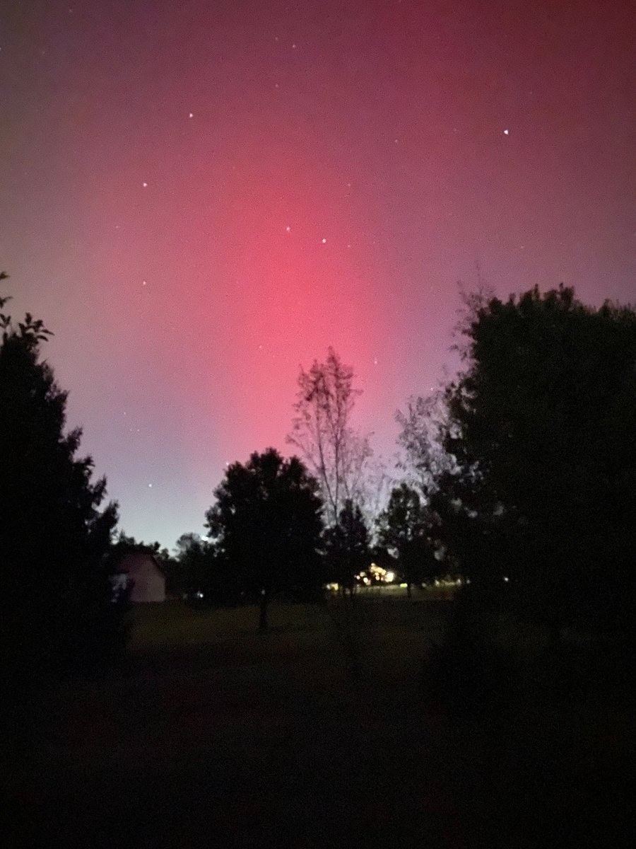 Aurora Borealis from central Kentucky tonight.
