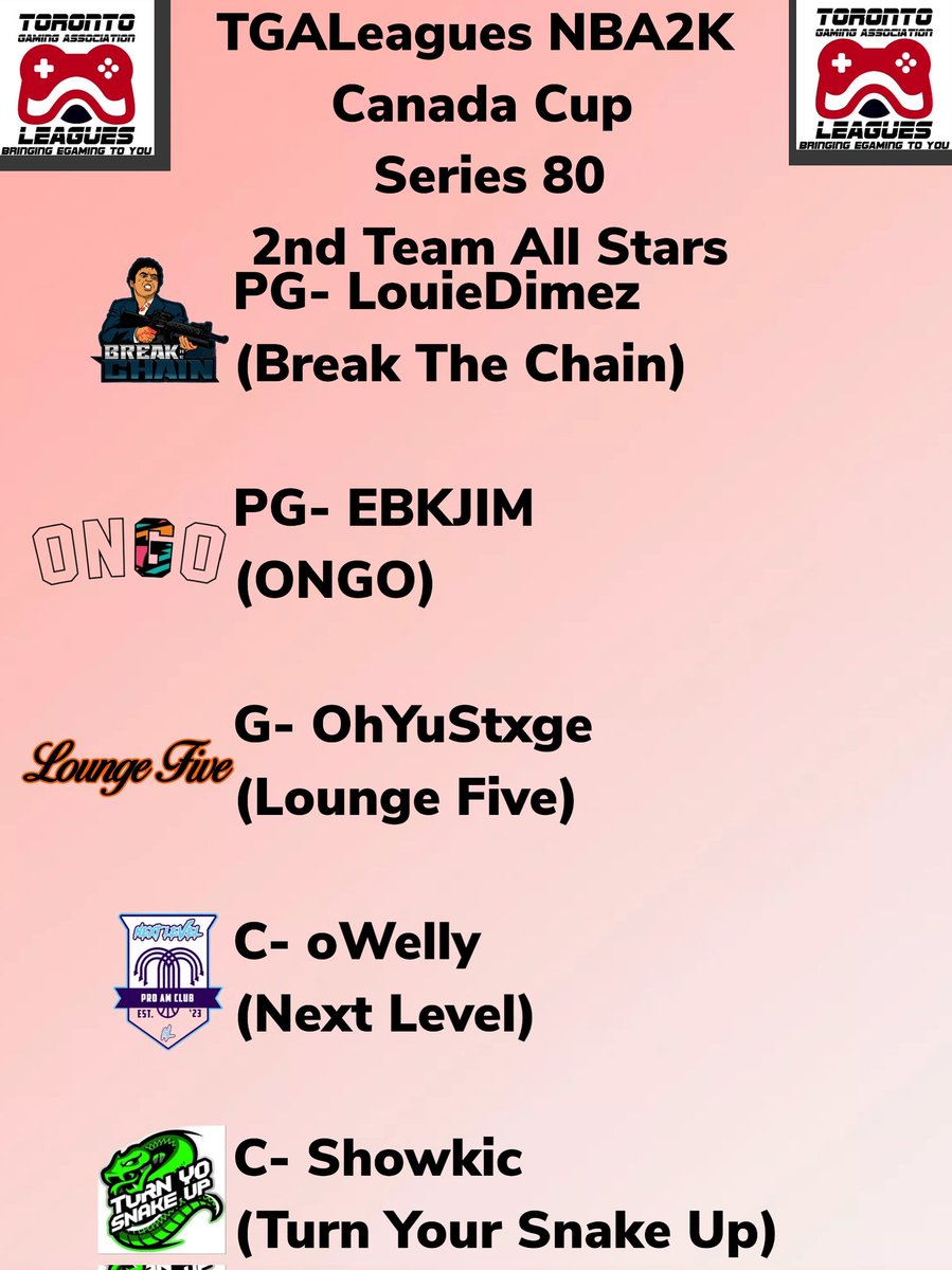 TGALeagues tweet media