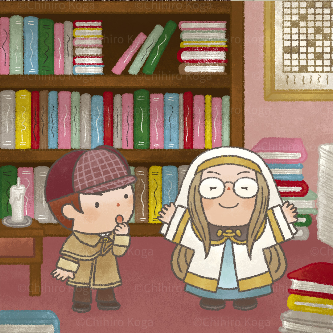 .
＼お仕事のお知らせ／
連載中のデジタルコンテンツのイラストです。
9月号は名探偵ハイムズの遺跡探検でした！🕵️‍♀️🔍

-------------
小学ポピー「デジ・サポ／がんばりすごろく」
各種イラスト制作（株式会社新学社ポピー）

#イラストレーター #illustration #イラスト #小学ポピー #新学社ポピー