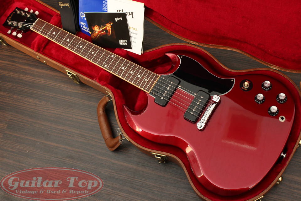 Guitar_Top's tweet photo. 【GT入荷情報】
本日はUSEDギターのご案内!
Gibson SG SP Vintage Sparkling Burgundy '19 入荷!
美しいカラーのSGスペシャルです!
#Gibson #SG #SGSP #P90 #Guitar
お問合せ等は info@guitar-top.com まで! https://t.co/ojr2HhNfbh