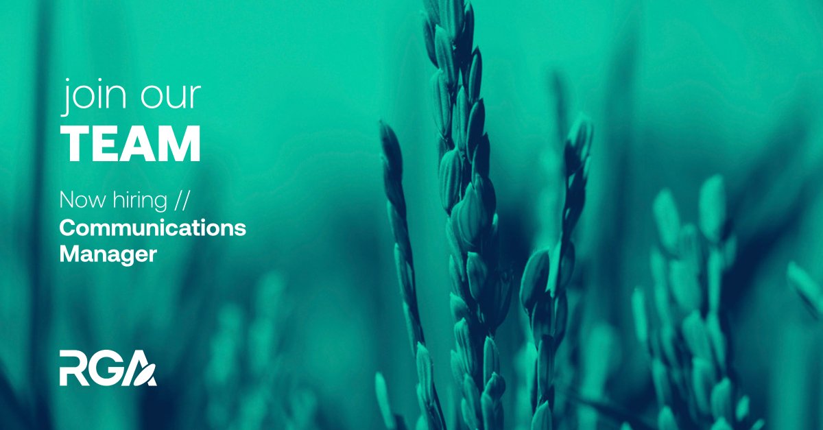 Join our team! 🌾

We're hiring a Communications Manager. If you have a passion for Australian agriculture and for delivering communications and events, this role is for you!

Find out more and apply here: rga.org.au/public/careers