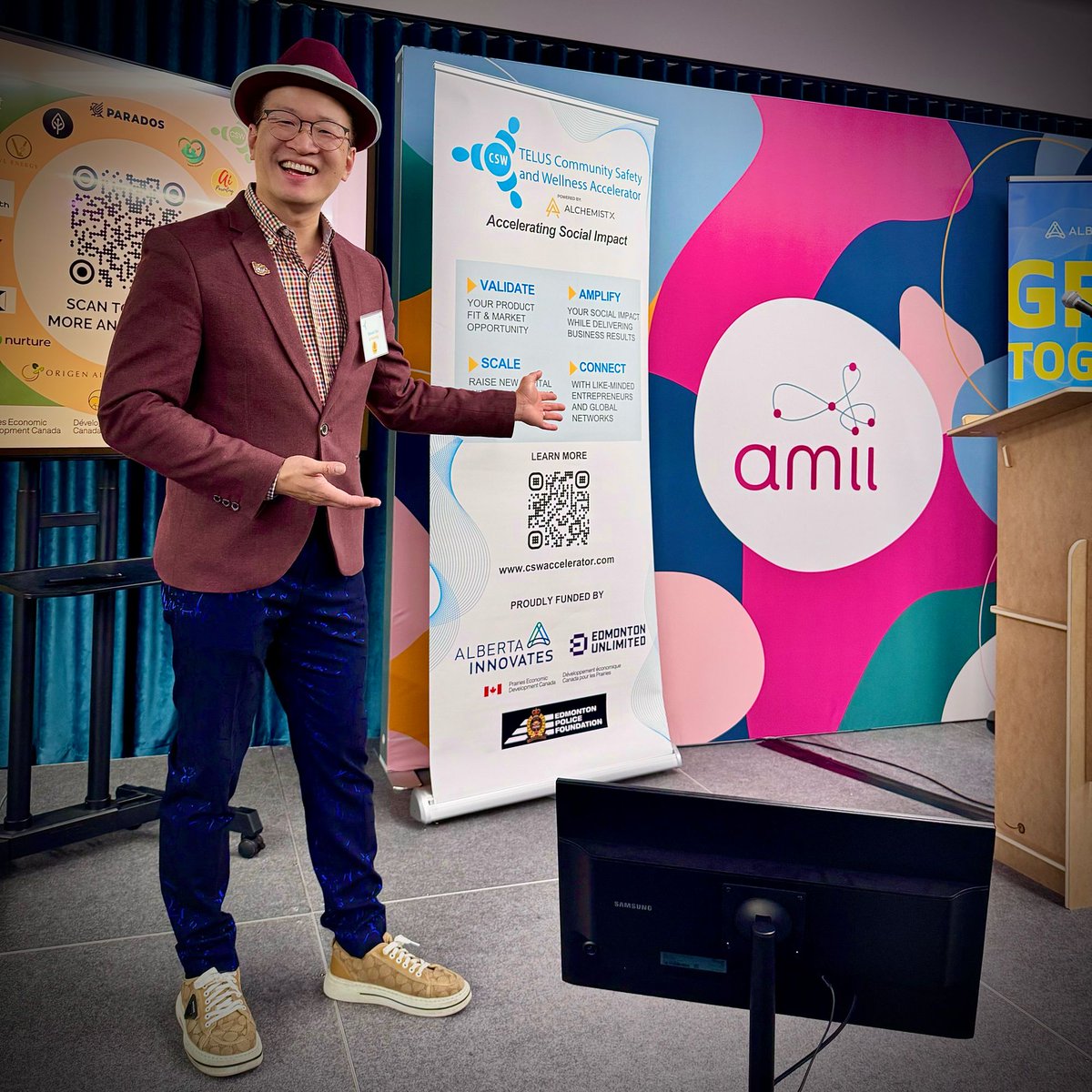 Ai Parenting (@aiparenting) on Twitter photo Thank you <a href="/AmiiThinks/">Amii</a> and <a href="/EdmontonUnltd/">Edmonton Unlimited</a> for hosting #DoubleScoop with the @Telus #CSWAccelerator
Great keynote on Ai for #SocialImpact from <a href="/scalegoodfund/">ScaleGood Fund (Social Impact VC Powered by TELUS)</a> founder @AshifMawji Thank you <a href="/AmiiThinks/">Amii</a> and <a href="/EdmontonUnltd/">Edmonton Unlimited</a> for hosting #DoubleScoop with the @Telus #CSWAccelerator
Great keynote on Ai for #SocialImpact from <a href="/scalegoodfund/">ScaleGood Fund (Social Impact VC Powered by TELUS)</a> founder @AshifMawji