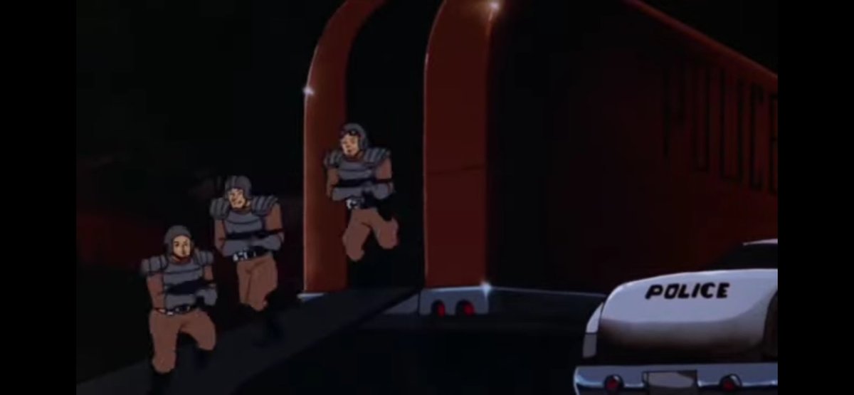 flightstar80's tweet photo. Elon / Franz definitely watched Batman the Animated Series back in the day 

#PoliceToasterVan #TeslaVan #Tesla #TeslaRoboTaxi #VirtuallyIdentical #Batman https://t.co/PtLkH4dETf
