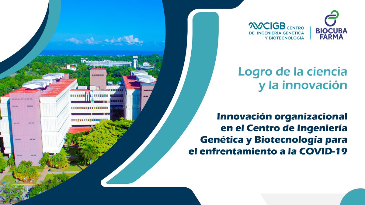 CIGBCuba's tweet photo. En la #pandemia se acortaron los ciclos de desarrollo de productos biofarmacéuticos, se logró el redireccionamiento de productos para el tratamiento de la COVID-19, de los casos severos y críticos, y la prevención, con una nueva formulación de interferón por vía nasal y #vacunas. https://t.co/U0u34Il2gl