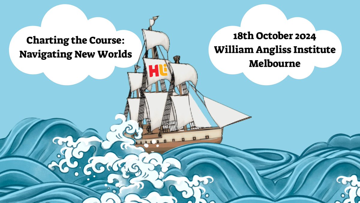 ⚠️Registrations close Monday, 14 Oct

Have you signed up for our 20th conference, Charting the Course: Navigating New Worlds? Get ready for a day of learning &amp; sharing about AI, library transformations, adapting to future changes and more!

Register today: trybooking.com/events/landing…