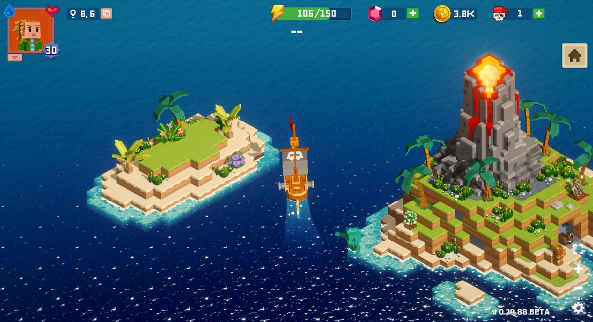 KuroWeb3's tweet image. GM! Here's today's world boss coordinates in @PirateNation (Oct. 11, 12am UTC reset). See thread below for other location screenshots:

Level 1 = 2,5 / 5,0
Level 2 = 8,6 / 6,4 / 3,2 / 3,1 / -1,-1
Level 3 = -11,-1 / 5,-8 / 7,6 / -3,-2 / -20,-67