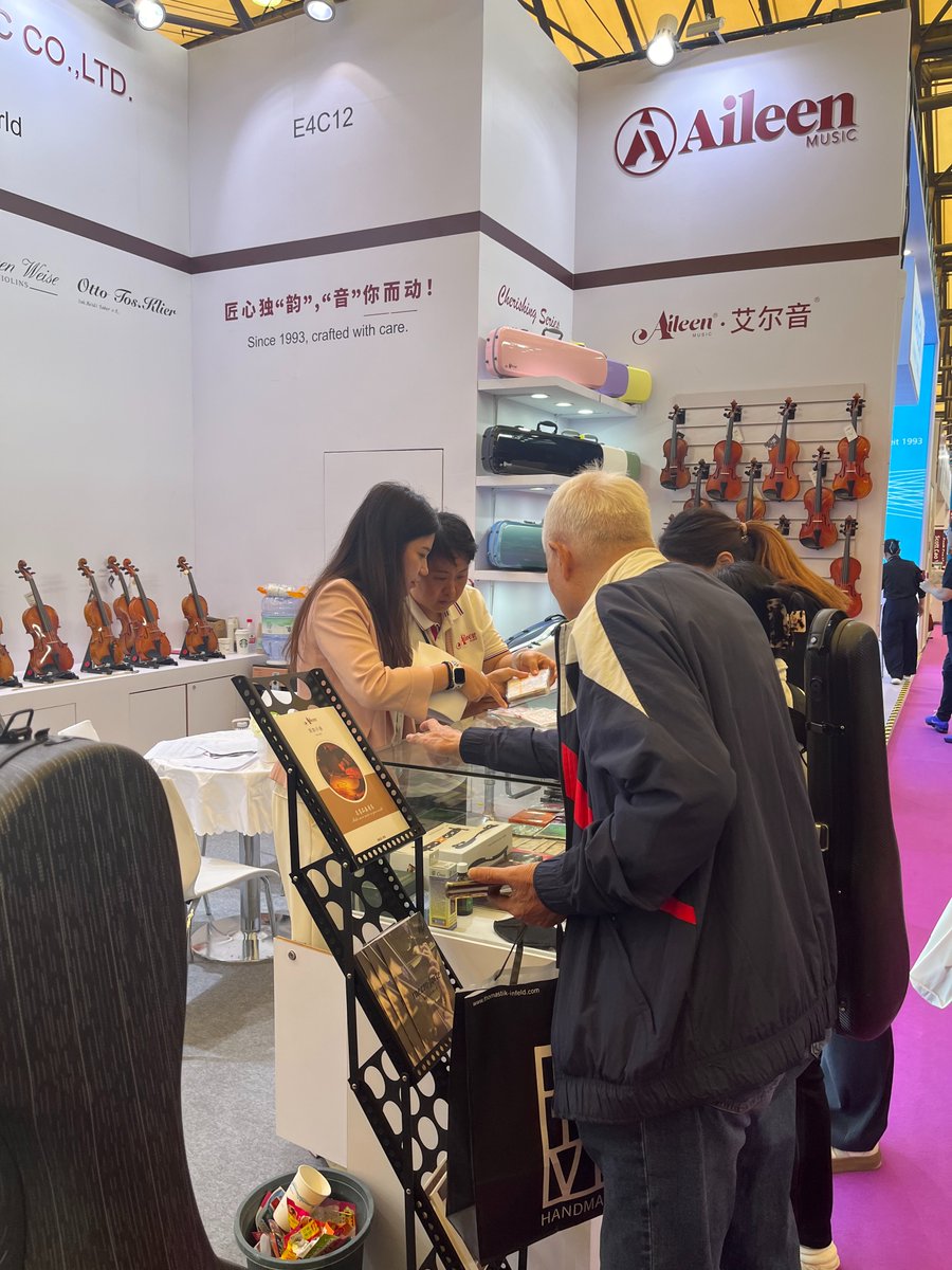 AileenMusics's tweet photo. Music China Shanghai is happening now! Aileen Music is thrilled to present our newest Exotic Material Acoustic Guitars and 12-String Jumbo Acoustic Guitar. Come visit us at W3C48 in the Guitar Hall to experience these innovative instruments firsthand.
#AileenMusic #MusicChina2024 https://t.co/JEGuS4Na6U