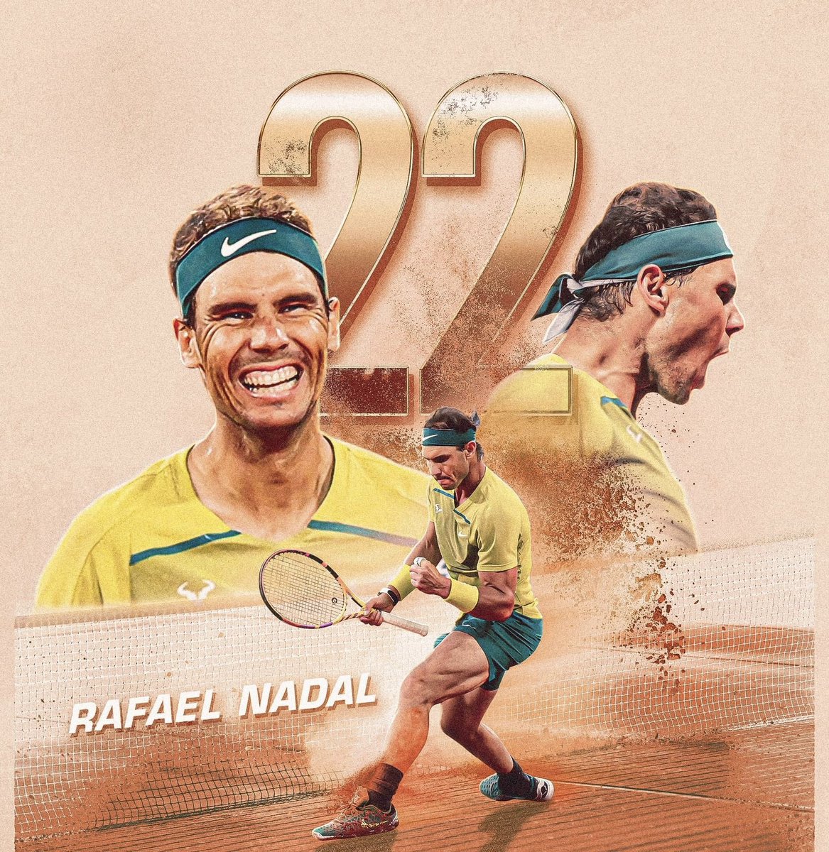Rafa, what a career you’ve had. How can words even do justice? Perhaps you are the most influential figure in tennis, not just for your talent but for the grace, perseverance, and indomitable spirit you brought to the sport. You redefined what it means to play tennis. You fought