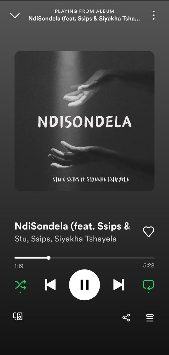 Luteendo's tweet photo. The wait is over! #Ndisondela by DJ Stu ft. Ssips &amp; Siyakha Tshayela just dropped! A spiritual journey with an Amapiano vibe you don't want to miss. 🙌🔥

Check it out : https://t.co/3UbRII0zDC https://t.co/aDH09QQKV7
