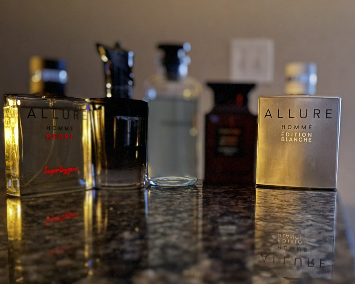 Tha_Only_WG's tweet image. My 5 favorite fragrance pick ups this year
Louis Vuitton Imagination
Mind Games Gambit
Tom Ford Myrrhe Mystere
Chanel Allure Homme Edition Blanche
Chanel Allure Homme Sport Superleggera