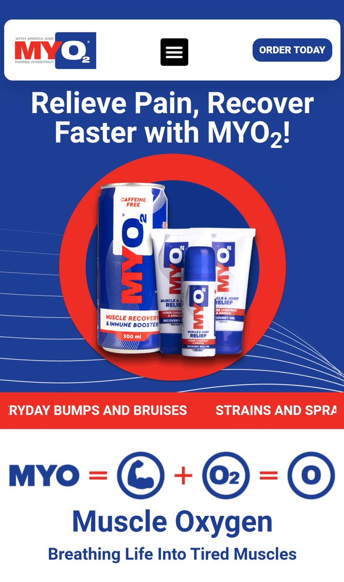 Visit our bright and bold new website with updated information, including MYO2 stockists and newsletters.