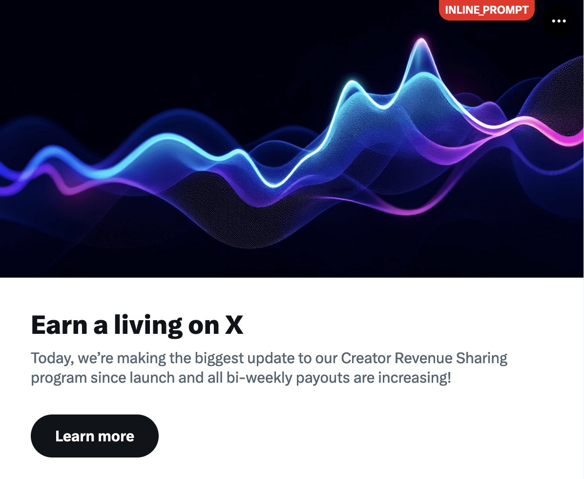 Control Panel for  tweet media