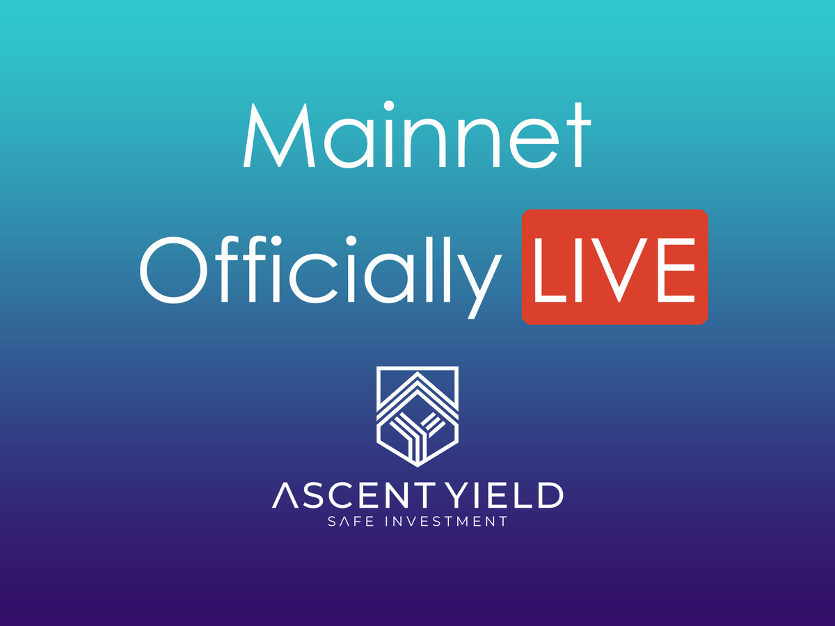 ascent_yield's tweet photo. 🎉 Our mainnet is officially live! 
🚀 Our TVL had already hit $1M ! 
🔥 Join us in building a bright future for DeFi together. 
💪Let's shape the new era of decentralized finance!
🌐https://t.co/dnmB5slo7e
#DeFi #Mainnet #Crypto #TVL #Blockchain #BTC #etherium #Arbitrum #hyperliquid