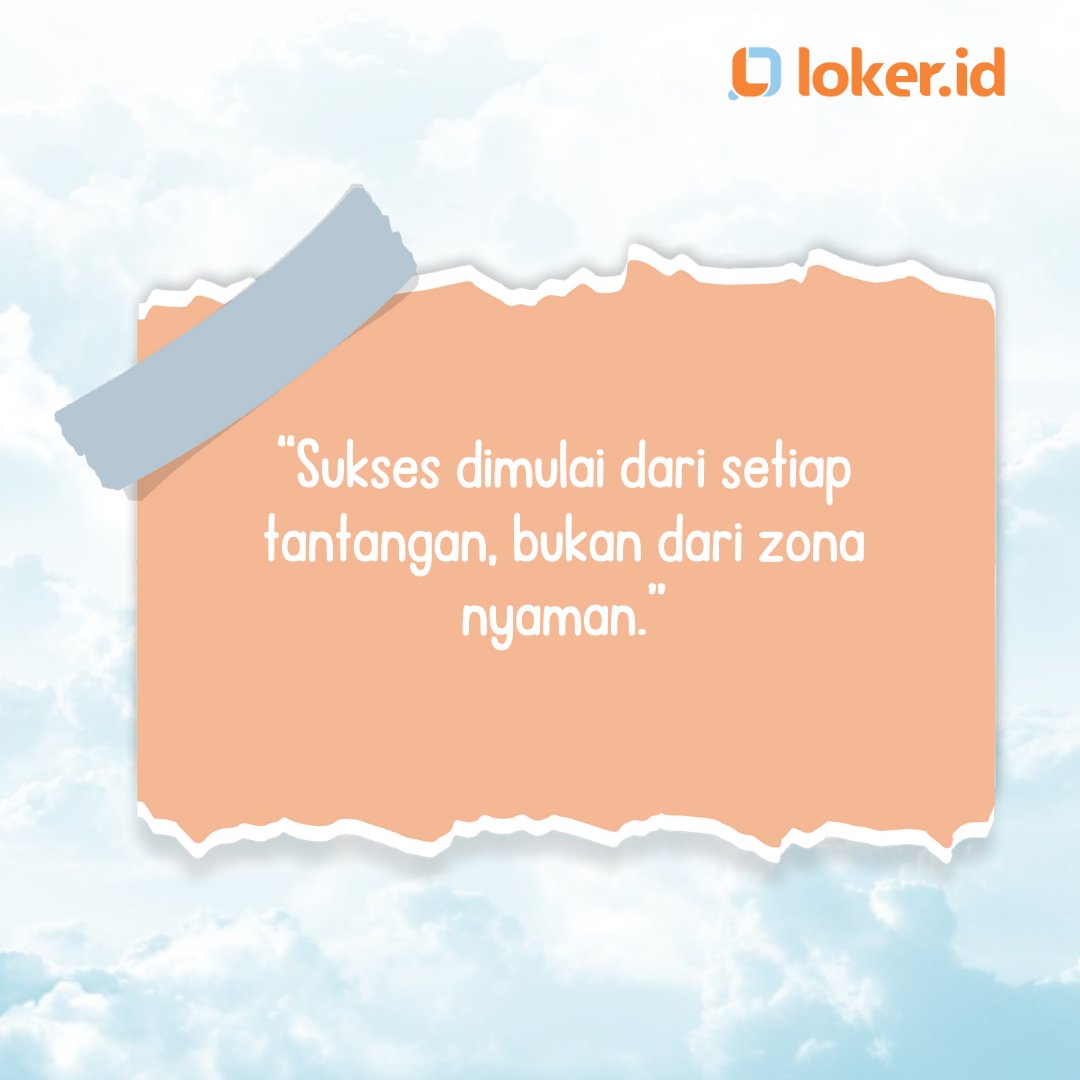 lokerdotid's tweet photo. Menyemangati diri di weekend~
#loker #lokerquotes #weekendceria https://t.co/IKCupiuBQ0