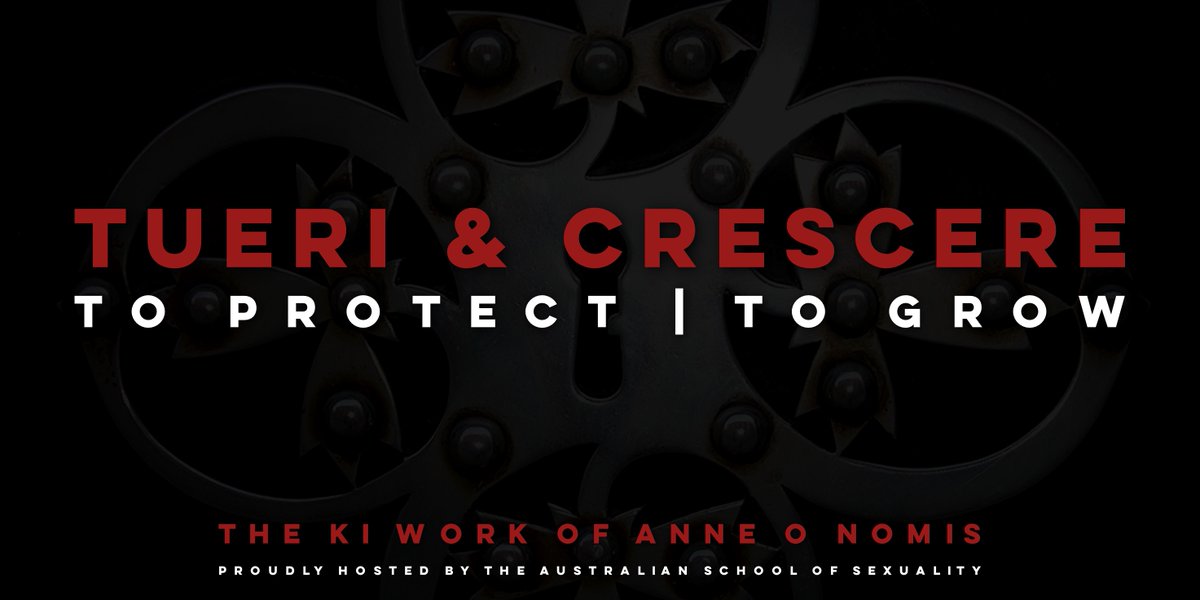 Australian School of Sexuality (@ass_fest) on Twitter photo THE KI OF PARTNERED SEXUAL POWER DYNAMICS
A 3 week Ki intensive with <a href="/AnneONomis/">Anne O Nomis</a> ✨
09.11 | SESSION 1
Tueri & Crescere: To protect, to grow.
Playing with protection, watching over, nurture, guidance & growth.
tinyurl.com/2yzfhf7x THE KI OF PARTNERED SEXUAL POWER DYNAMICS
A 3 week Ki intensive with <a href="/AnneONomis/">Anne O Nomis</a> ✨
09.11 | SESSION 1
Tueri & Crescere: To protect, to grow.
Playing with protection, watching over, nurture, guidance & growth.
tinyurl.com/2yzfhf7x