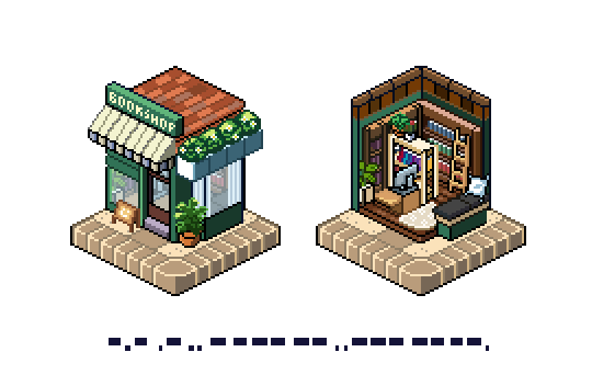 kaitom29's tweet image. ⋆𐙚₊˚⊹♡ ♡⊹˚₊𐙚⋆
#pixelart #ドット絵 #aseprite #isometric