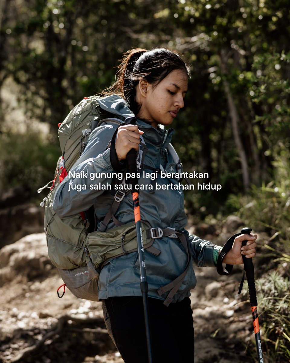 eigeradventure's tweet image. Apa lagi cara bertahan hidup versi kamu? 😌

Bagaimana pun cara dan alasan kamu bertahan hidup, terima kasih sudah terus bertahan sampai hari ini dan seterusnya☺️

#EIGER #EIGERAdventure #EIGERWomen #HerAdventure #BertahanHidup #MentalHealthDay