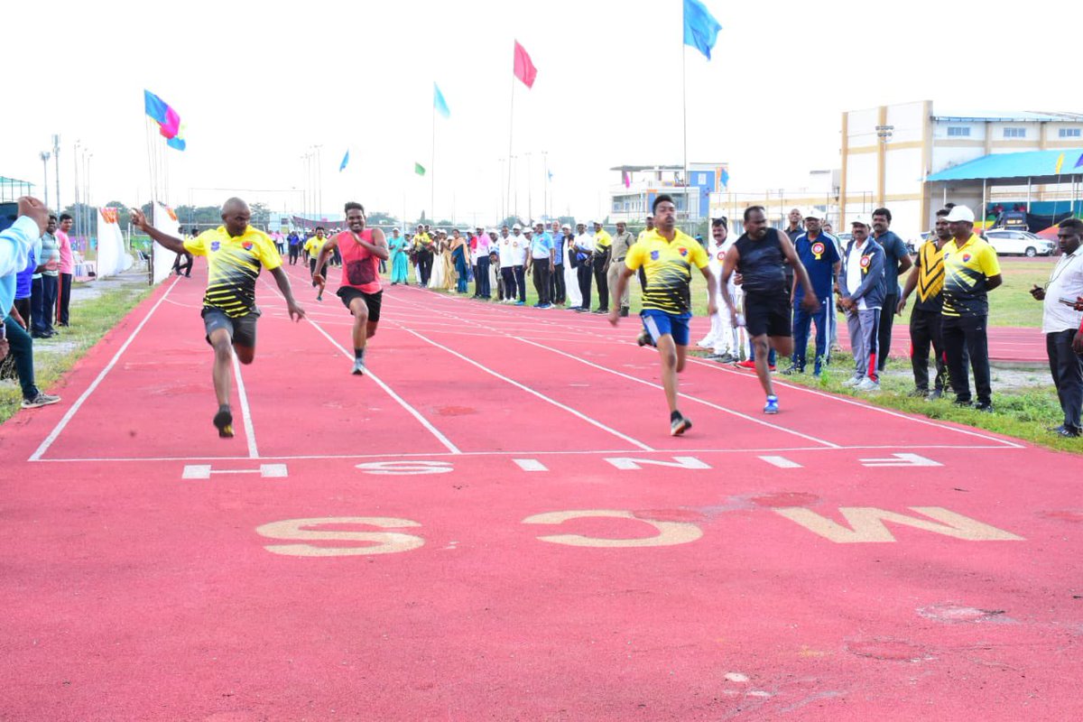 spsircilla's tweet image. 2nd annual Police sports meet - 3 days meet- was concluded successfully in sircilla district. More than 180 members from 6 teams participated. #sportsmeet #police #hyderabad