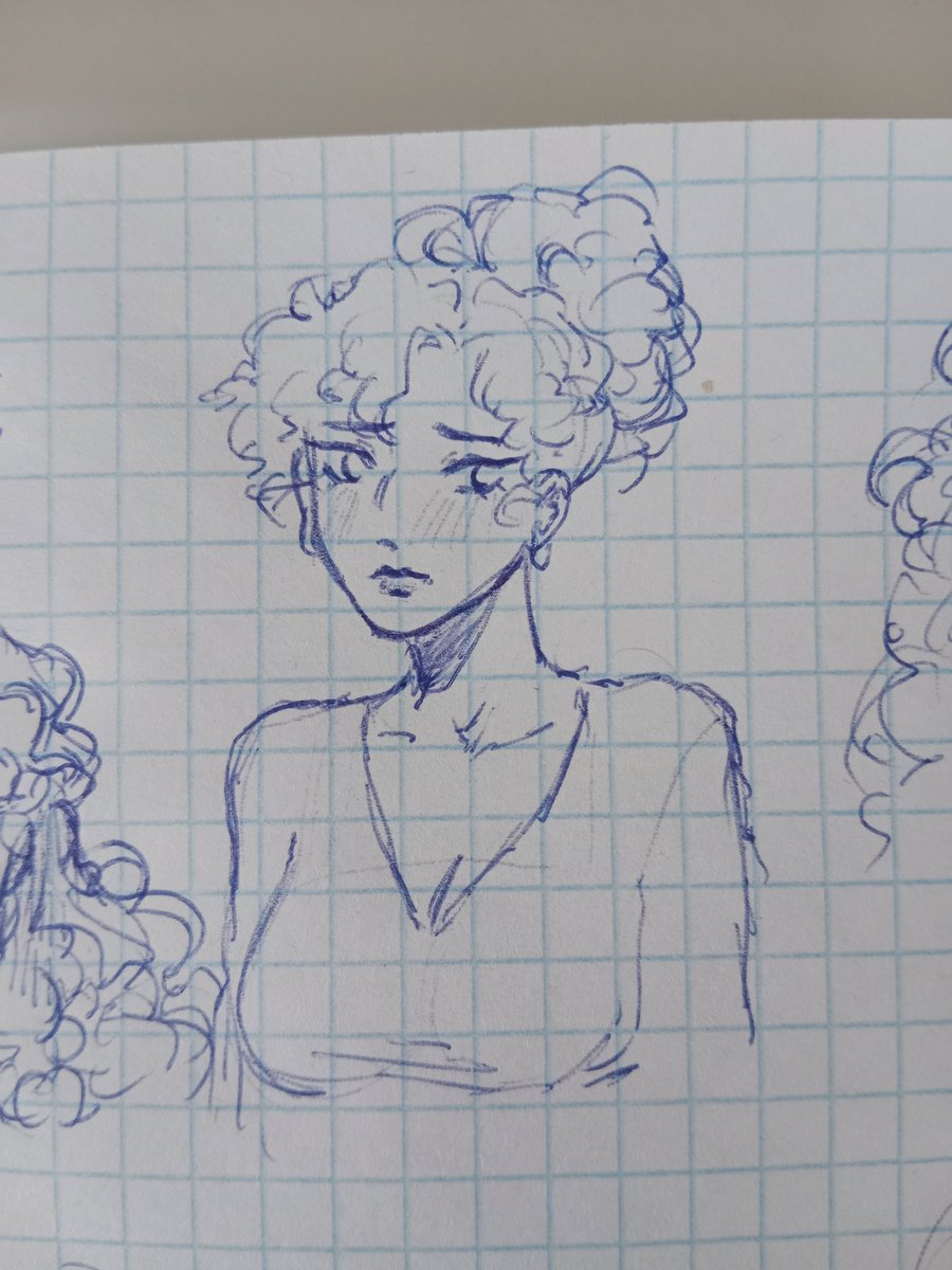 vanda_xxx's tweet photo. I'm working on a fem cryle au where fem Kyle is married to an abusive man (fem Craig will save her) 
Just little sketches (it hurts my heart to draw her like that😭) https://t.co/rA0dE8m4k8