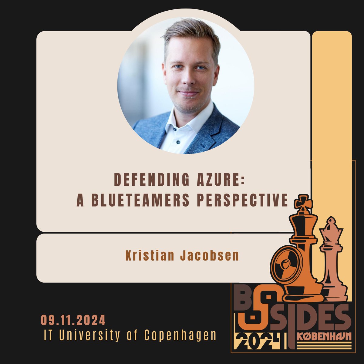 On 9. November 2024, Kristian Jacobsen shares a Blue Team perspective on defending #Azure. Learn about the attack surface, logs, monitoring, and real-world incident response examples. #bsides #bsideskbh #infosec #incidentresponse #logs