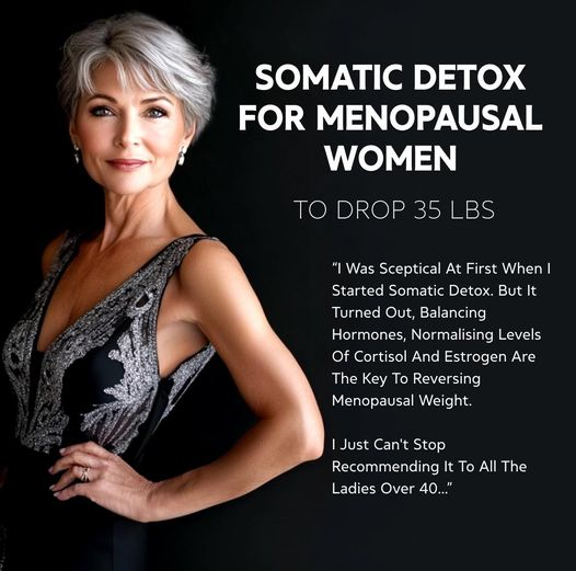 OmoWeightloss's tweet photo. For women in menopause, diets and workouts often increase stress and cortisol levels 🤔
🧠 Somatic detox, which balances hormones and normalizes cortisol and estrogen, has proven effective in reversing menopausal weight. It is highly recommended for women over 40. https://t.co/WKMN8NqHbD