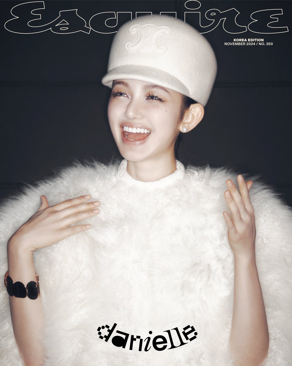 NewJeans_ADOR's tweet photo. DANIELLE @ 2024 <Esquire Korea> 11월호 Cover

#광고 @celineofficial #CELINEBYHEDISLIMANE
#NewJeans #뉴진스 #DANIELLE #다니엘 https://t.co/1ynjl8yCSg