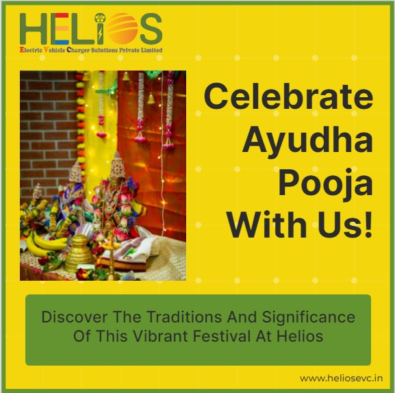 heliosevc's tweet photo. ⚡ Celebrating Ayudha Pooja with gratitude and green energy! 🌱 Happy Ayudha Pooja from Helios evc!

#AyudhaPooja #EVCharging #Sustainability

Honoring tradition and technology as we charge towards a sustainable future.
Happy Ayudha Pooja! 🌿🔋 #GreenEnergy #ElectricMobility https://t.co/64lhHykbM5