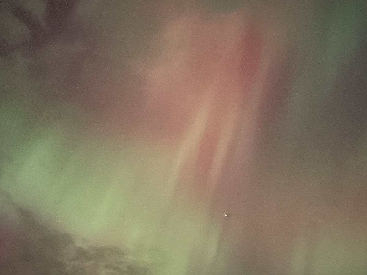 Changed an I phone setting and managed to take these tonight! #aurora