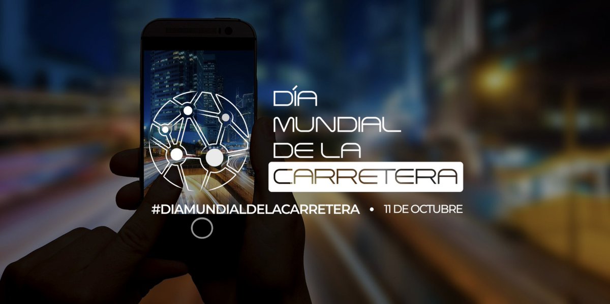 ⚠ ¡Importante!

HOY celebramos el Día Mundial de la Carretera. Podéis participar en este homenaje a las infraestructuras viarias tuiteando experiencias, emociones y referencias a la carretera con hashtag #DíaMundialdelaCarretera

👉 Más información: ow.ly/Hs7z30maK4i