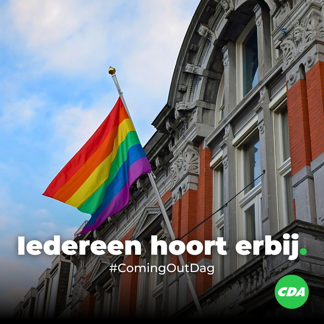 Iedereen hoort erbij, ieder mens telt! #ComingOutDay