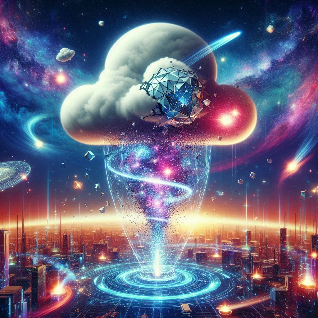 KaiWawrzinek's tweet photo. The end of centralized cloud services is nigh! Why?
Because #Web3 with #ImpossibleCloud is here to
shake things up like a cosmic blender. #CloudDisruption https://t.co/9zvMcQW5UE