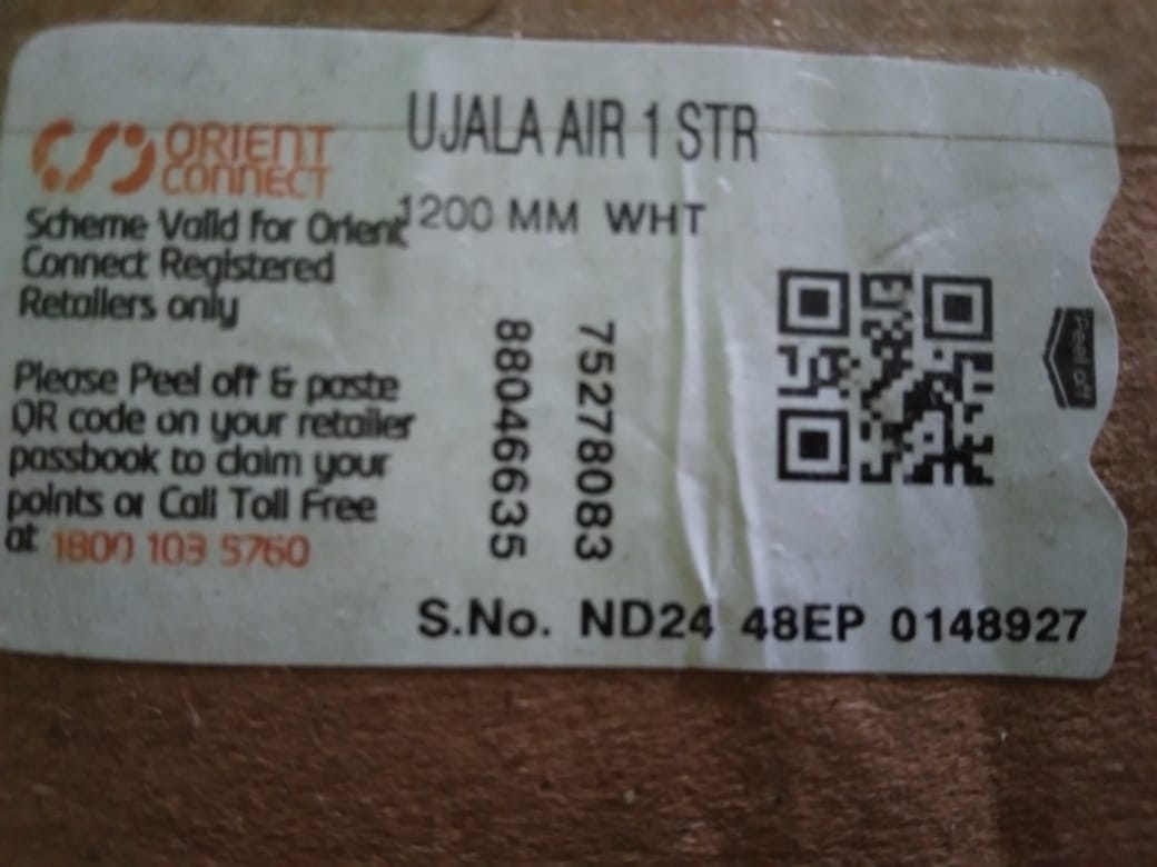 TheIndianind's tweet photo. @Flipkart @flipkartsupport 
Instead of 3 Star Candes Star fan we received a 1 star Orient Company fan. We initiated return and refund but it was rejected, they shown that as seller fault.
Take immediate action in this regard. https://t.co/ooY3Kvyesx