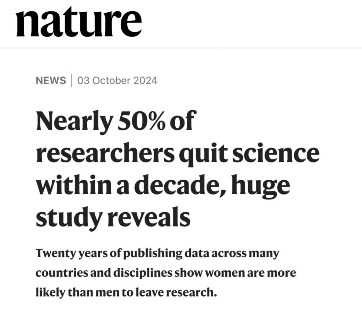 Choosing to leave academia is not the same as quitting science 💀