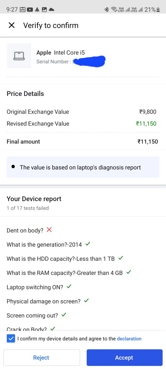 Sharing the recent harassment I've been facing from the <a href="/Flipkart/">Flipkart</a> <a href="/flipkartsupport/">FlipkartSupport</a> team

I had placed an order for an Acer Swift laptop on 28th September which was supposed to be delivered by 5th October. 🧵

Call rec from agent - drive.google.com/file/d/18dJK2U…