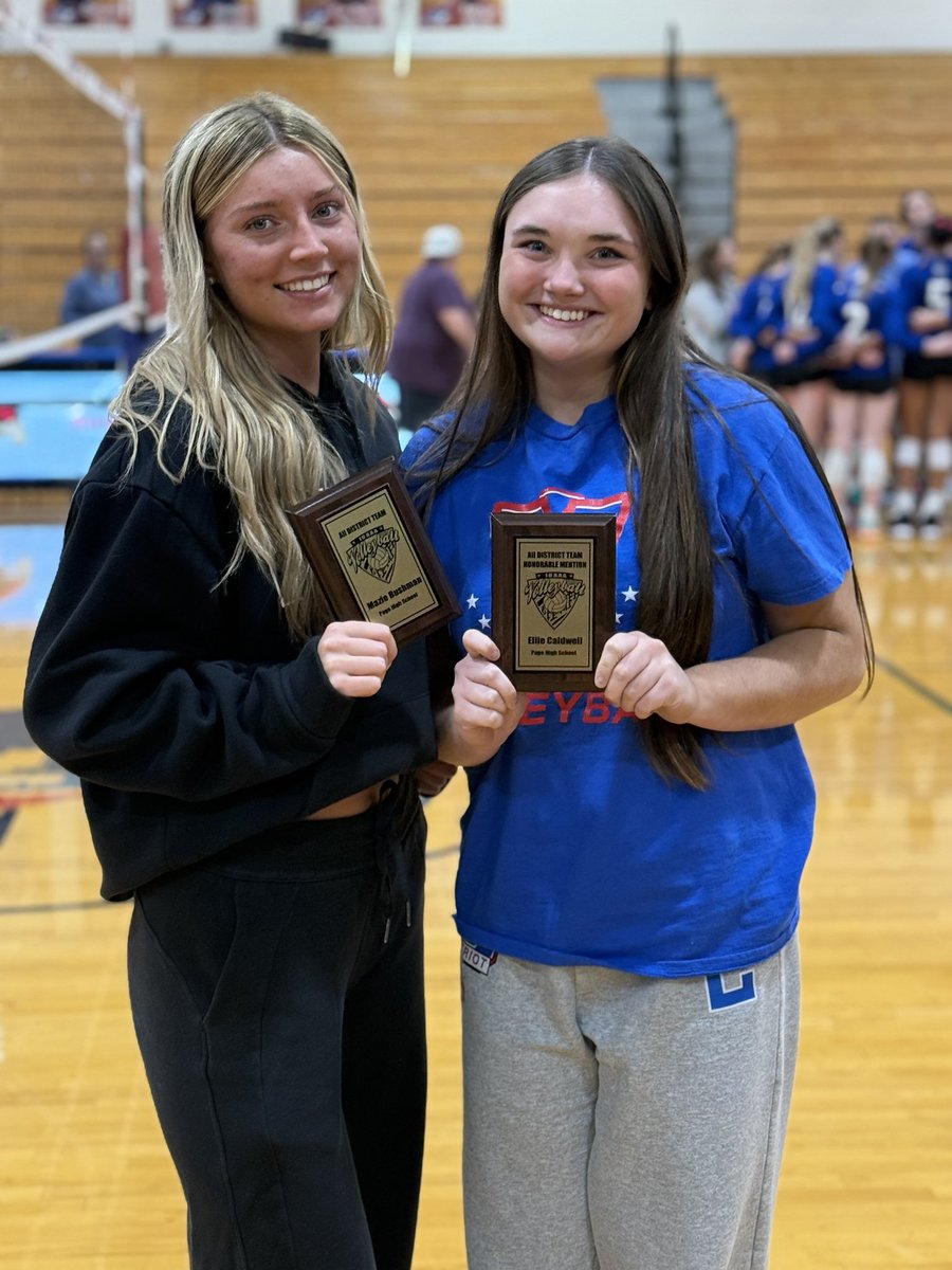 Page Volleyball (@page_volleyball) on Twitter photo Congratulations to Page Volleyball’s Mazie Bushman All-District team and Ellie Caldwell Honorable Mention. District 10 AAA <a href="/wcsPHSathletics/">Page High Athletics</a> <a href="/PHSBooster/">PHS Booster Club</a> Congratulations to Page Volleyball’s Mazie Bushman All-District team and Ellie Caldwell Honorable Mention. District 10 AAA <a href="/wcsPHSathletics/">Page High Athletics</a> <a href="/PHSBooster/">PHS Booster Club</a>